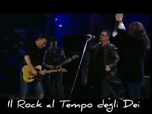 Patti Smith #U2 #BruceSpringsteen "Because the night" LIVE | Il Rock al tempo degli Dei