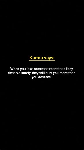 Karma Says: Love Deeply, But Never Lose Yourself 💔 | Life Lesson.