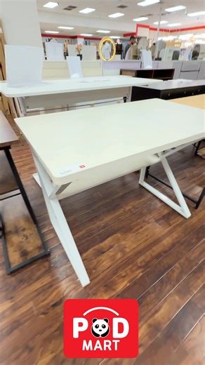 4.5K views · 12 reactions | 晴✨ Modern Study / Work Desk – ONLY $99! ✨晴 ✅ Clean & modern design ✅ Sturdy metal frame ✅ Spacious tabletop for work or study ✅ Perfect for home, office, or student use | PD Mart | Facebook