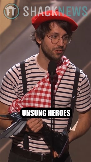 357K views · 8.1K reactions | Clair Obscur: Expedition 33 Dev thanks YouTube Game Dev Tutorial Makers in GOTY 2025 acceptance speech. #TheGameAwards #clairobscurexpedition33 #gaming #funny #gamedev | Shacknews | Facebook