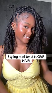 😮 Try this stunning style using QVR Kinky Bulk Human Hair ✨ Brand new upgraded version 🤩 Mimic 3a/4c hair 🤩 Mix with your real hair more naturally 🎉 Extremely soft & lightweight 🤩 No tangling 💯 No shedding! 💁🏾‍♀️✨ Turned out to be really perfect 🤓 💇🏽‍♀️ Hair info: 5 packs 22'' QVR Spring Twist Human Hair (🌟Upgraded Kinky Bulk) 🙆🏽‍♀️🤎 Thanks for the Video from @gloupwithglory | QVR_hair