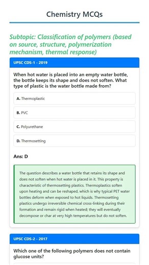 Classification of polymers based on source, structure, polymerization mechanism, thermal respon...