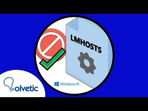 ✔️❌ Habilitar o deshabilitar la búsqueda LMHOSTS Windows 10