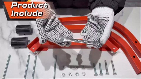 VONLX Ladder Stabilizer Accessory for Roof Gutter with Wrench, Wing Span Wall Ladder Standoff, roof Ladder stabilizer Easily attaches with U Bolt, Stabilized Support, 375 lbs Weight Rating - Amazon.com