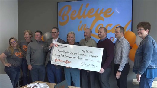 First Interstate Bank surpises Boise Adaptive Snowsport Education with a grant