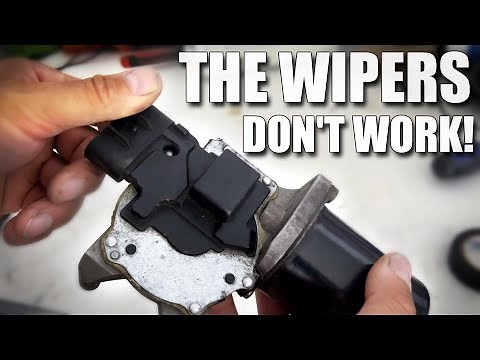How To Repair A Peugeot Boxer Wiper Motor !