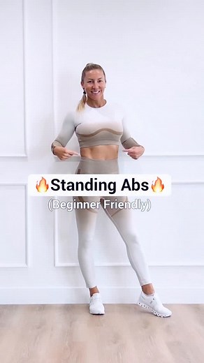 3K views · 2.1K reactions | Standing Abs – Beginner Friendly 4...