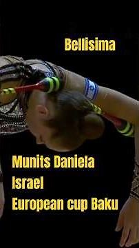 Gimnasia ritmica MUNITS Daniela (ISRAEL) MAZAS * CLUBS 29,4 - EC Baku 2026