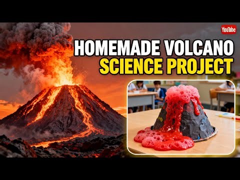 Can You Really Create a Volcano That Erupts Using Baking Soda?