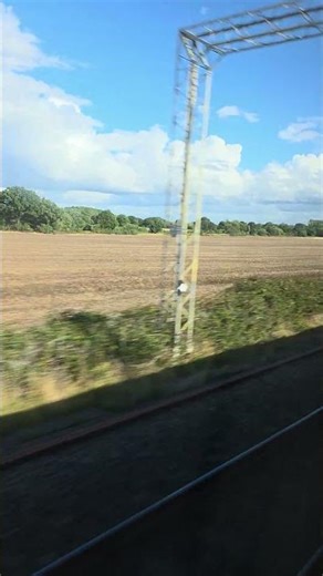 Manchester to London super fast train UK trip travel