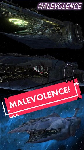 General Grievous vs. Malevolence Subjugator Class Warship in Star Wars
