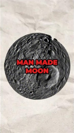 The Moon That Looks Man-Made