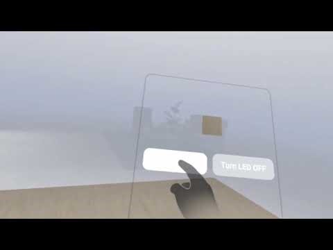 Control Real Equipment with Oculus Quest VR/Unity: LED Control via ESP32/Bluetooth