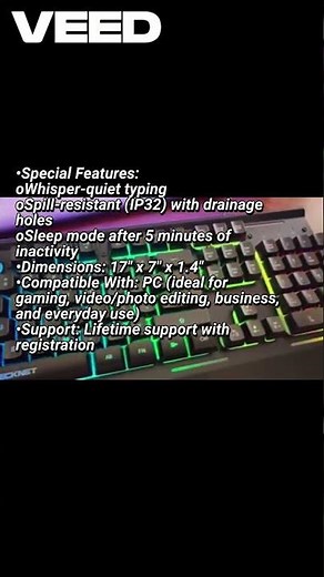 This RGB Keyboard Is a Game Changer! | TECKNET Unboxing #TECKNET #GamingKeyboard #RGBSetup #foryou