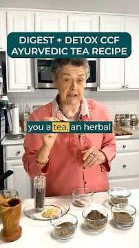Spring Detox CCF Tea That Helps Heal Your Gut