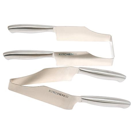 Kitchen HQ Stainless Steel Flexible Cake Cutters - 2-pack | HSN