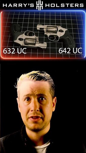 Concealed Carry Revolver: S&W 632UC vs 642UC #32H&R #32S&WLong #jframe #concealedcarrynation #ccw