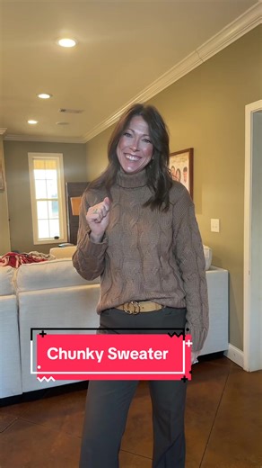 If you’re looking for a polished fall and winter sweater for work that doesn’t feel stiff or boring, this elegant high-neck twisted rope knit is it. The fitted silhouette looks professional with dress pants for the office, but it’s just as easy to style with jeans for a casual weekend outfit. Soft, comfortable, and flattering without being tight—this is one of those versatile sweaters every woman needs for autumn and winter wardrobes. Perfect for work outfits, business casual looks, or effortles