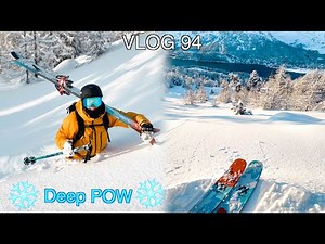 Powder skiing! | VLOG 94