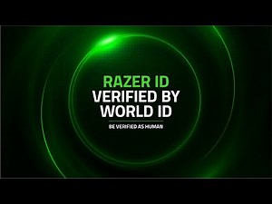 Introducing Razer ID verified by World ID