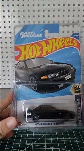 review Nissan GT-R skyline (bnr 32) hot wheels collection fast and furious #trending #viral #review