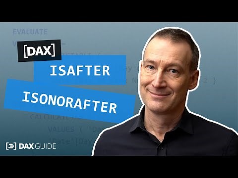 ISAFTER, ISONORAFTER - DAX Guide