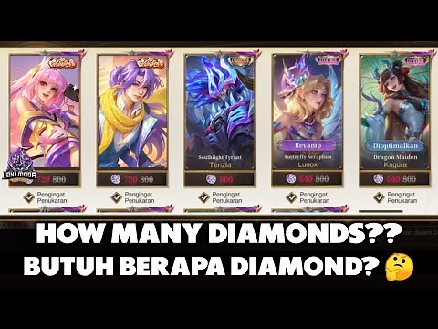 HOW MANY DIAMONDS TO GET VALENTINE ODETTE AND LANCELOT SKINS - EXQUISITE COLLECTION EVENT - MLBB