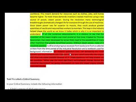 How to write the Rationale