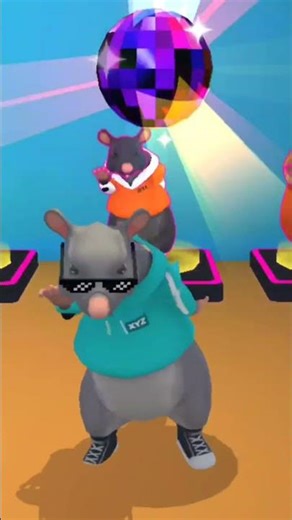 Rat Dancing But He’s Super Salty & Cringe 😂🐀 #RatDance #shorts