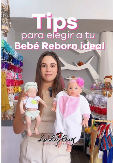 El tamaño ideal de muñecas Reborn para niñas