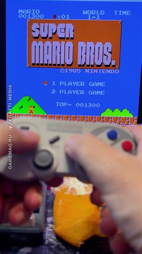 Как обмануть Game Over в Super Mario Bros? 🤫 #mario #игры #лайфхак