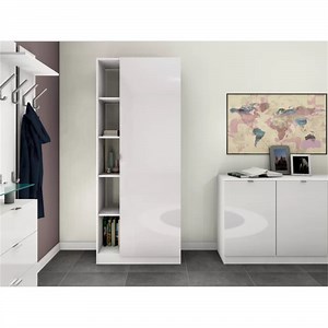 [Hot Item] Modern Minimalist Design Wooden Armoire Home Furniture Living Room Wardrobe