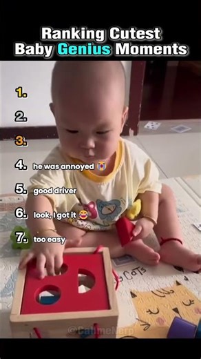 Ranking Cutest Baby Genius Moments 👶🧠
