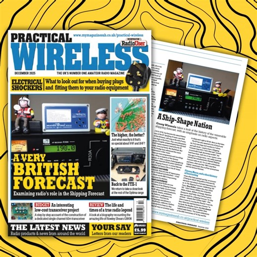 In December, we cover the shipping forecast's history, Rowley Shears' life, FT8 improvements, a budget transceiver build and the issue includes our annual index! All of this and the latest radio news and features and much more! Shop now: https://bit.ly/pw_latest_issue | Practical Wireless