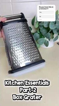 ✨Box Grater Review #shorts #kitchen appliance