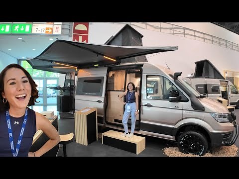 Caravan Salon Düsseldorf 2025 MINI MOTORHOME beautiful 2026 Vannado Karakorum from POLAND