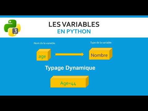 Formation en python vidéo #06: Les variables en python ✅