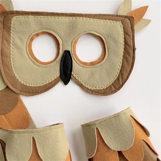 Felt Owl Costume: Kids & Adult Sizes, World Book Day Outfit - Etsy Australia