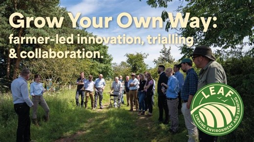 Farmer-led innovation delivers practical solutions | LEAF (Linking Environment And Farming) posted on the topic | LinkedIn