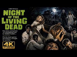 Night of the Living Dead (1968) | Full Movie [4K UHD Colorized & Restored]