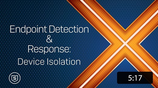 Endpoint Detection & Response: Device Isolation