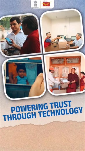 4.5K views · 233 reactions | From delivering letters on cycles to enabling mobile banking and instant money transfers, India Post continues to empower every citizen with services that are reliable, modern, and accessible. (India Post, Postal Week, Local Service Global Reach, APT, DIGIPIN, IT 2.0, Technology Day, World Post Day, National Postal Week, National Postal Week 2025) | India Post | Facebook