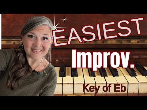 🎹Effortless Piano Improvisation in Eb Major (Anyone Can Learn!) 🎹