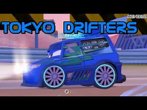 Cars 2 The Video Game Tokyo Drifters Mod - DJ - Radiator Sprint - PC Gameplay 1080p HD
