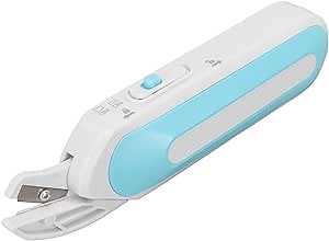 Electric Scissors, Cordless Scissors Portable, Electric Cutter with Craft Scissors Ergonomic Handle, Metal Blade for Cut Through Leather, Felt, Paper, Fabric and Hard Materials.