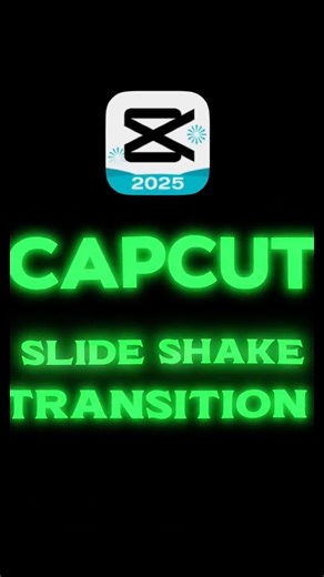 CapCut SLIDE SHAKE Transition 🔥😎 | Tutorial #shorts