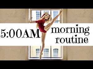 5:00AM Ballerina Morning Routine - Holiday Edition