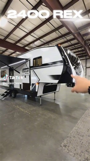 🌲⛰️ Introducing the 2026 Coleman 2400REX Fifth Wheel – the perfect blend of comfort, space, and value. Ready for big adventures without the big price tag. Watch the full tour now and see why this is the perfect rig for your next journey! 👉 For more details, visit https://rv.campingworld.com/rv/2604328 #ColemanRVs #AdventureAwaits #LifeAtCampingWorld | Camping World