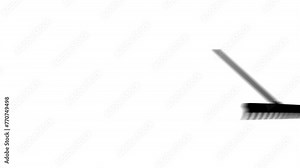 Animation set, rake symbol. Animations: transparency, zooms, transition top to down, transition left to right, slide up to down, slide left to right