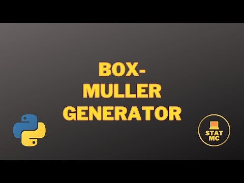 The Box-Muller Transform (Proof and Python implementation)